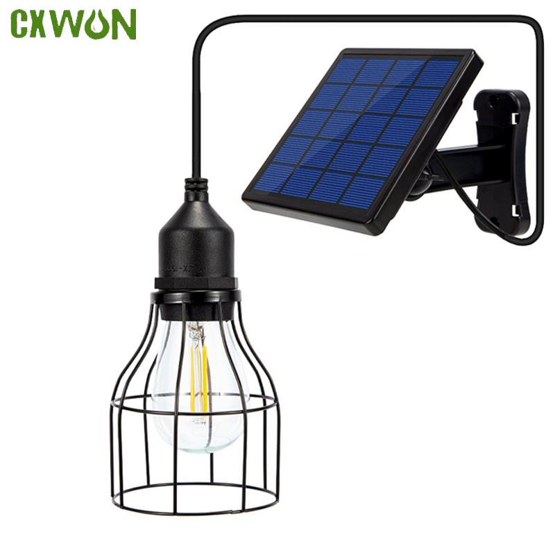 Outdoor Lighting Waterproof - Солнечные панели, уличная садовая люстра, винтажная