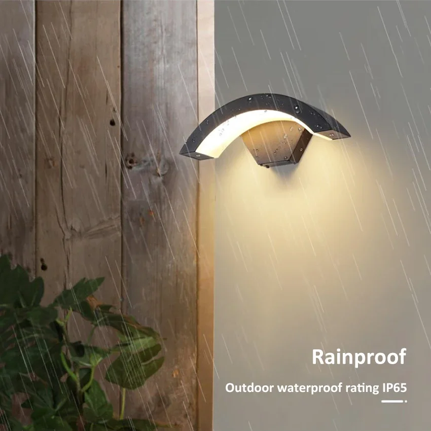 Outdoor Lighting Pathway - 18-ваттные сенсорные уличные водонепроницаемые настенные светильники