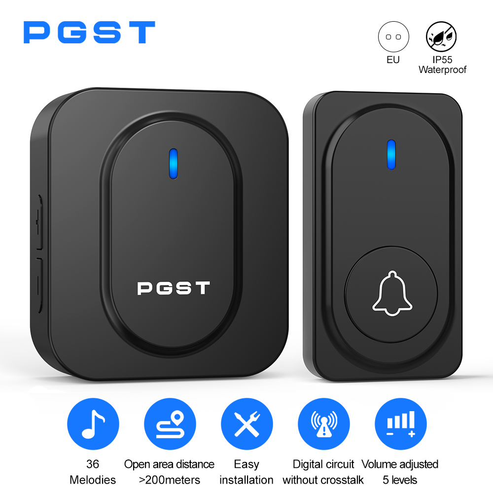 Outdoor Lighting Wireless - Беспроводной дверной звонок PGST с 36