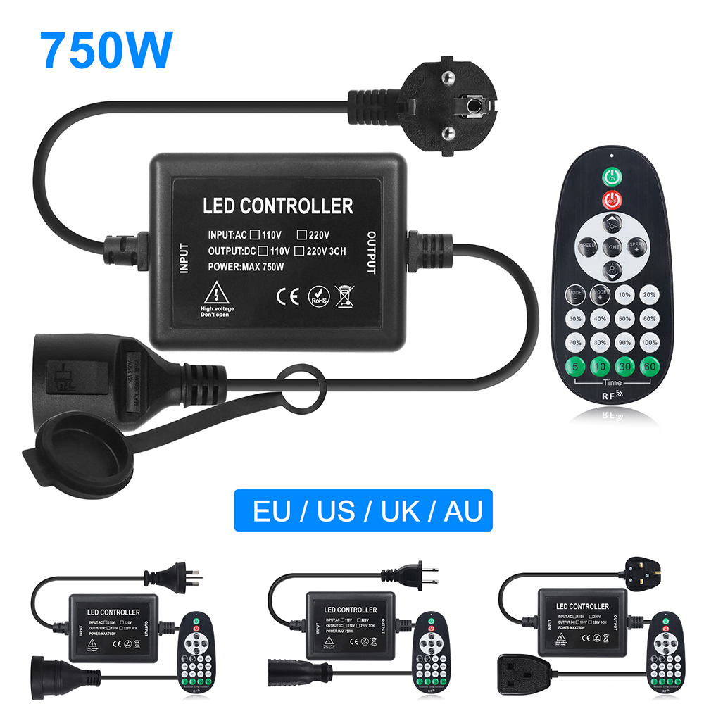 Outdoor Lighting Uk - AC 110V 220V 240V Светодиодный контроллер