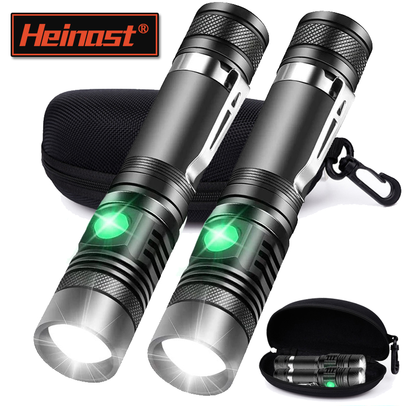 Перезаряжаемый ручной фонарик  – обзор и цена Outdoor Lighting Black
