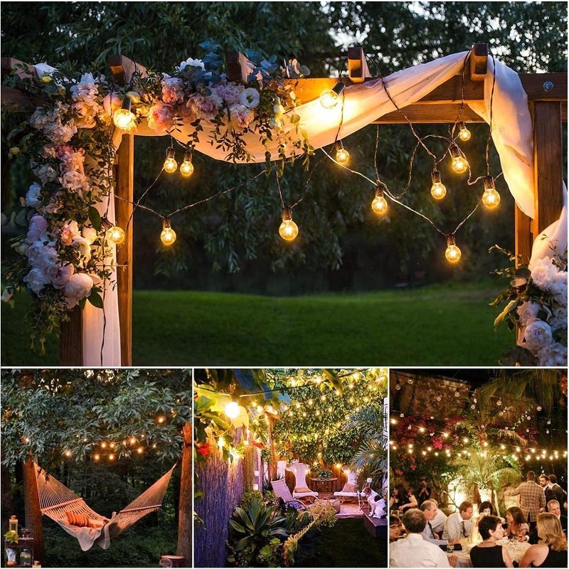 Светодиодная уличная гирлянда  – обзор и цена Outdoor Lighting Effects